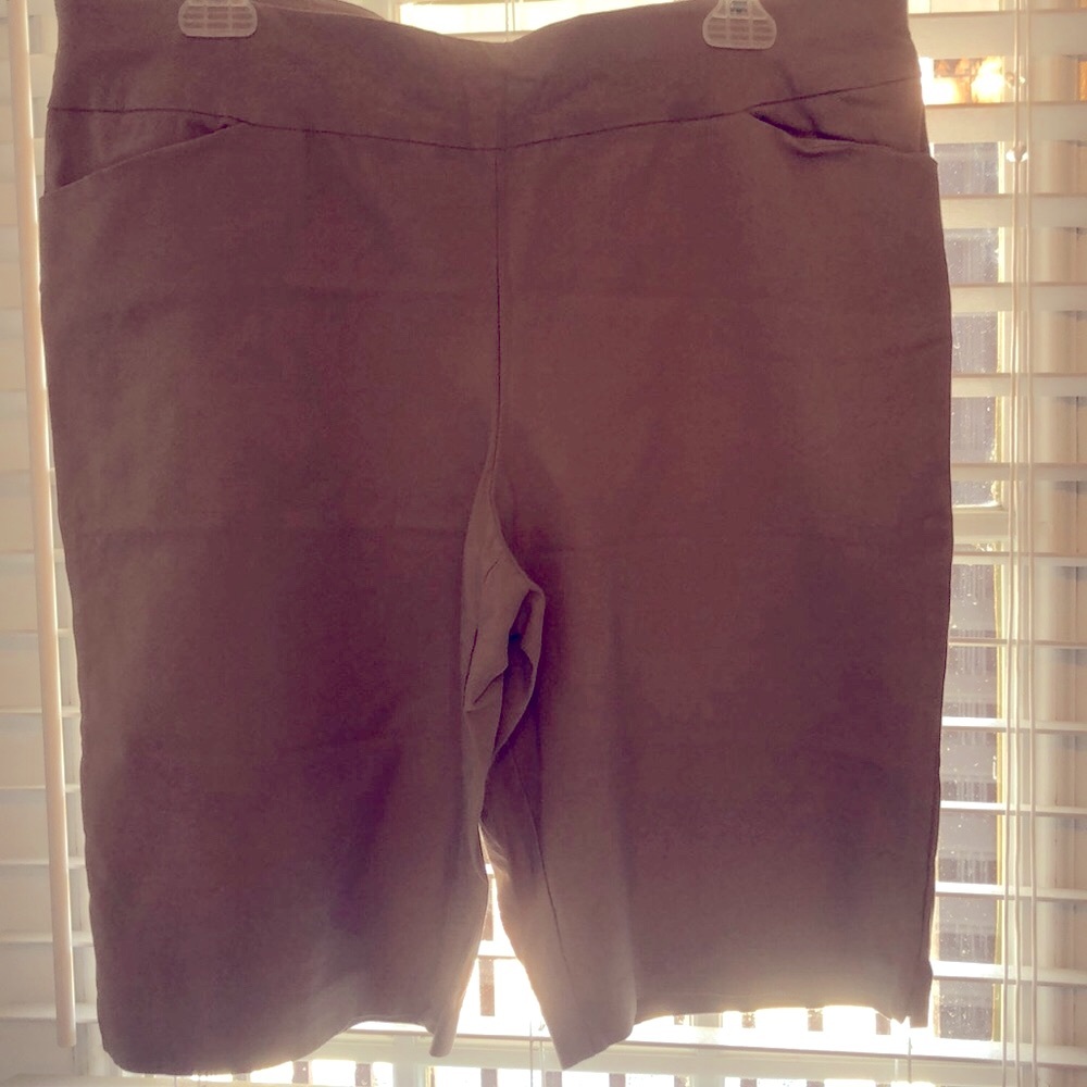 😀Never Worn Stretch Khaki Capris